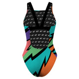 Double Strike - Classic Strap Swimsuit