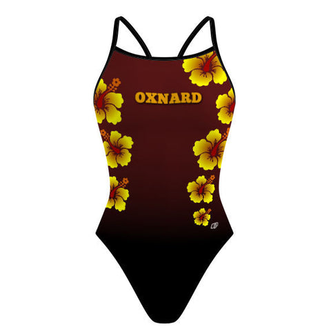 2025 OXNARD HS GIRLS SWIM - WITHOUT NAME - Skinny Strap Swimsuit