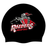Medford Area Senior High School - Swimoutlet PO24602073 (BLK/03) - Wrinkles Free Silicone Swimming Cap