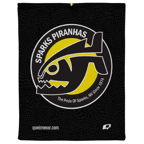 Sparks Piranhas Black - Mesh Bag