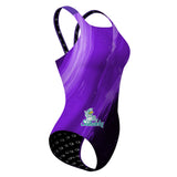 Dundas Seahawks - Purple - Classic Strap Swimsuit