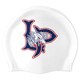 Las Plumas - Swimoutlet PO24062789 (WHT/3) - Seamless Silicone Swimming Cap