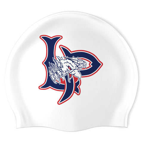 Las Plumas - Swimoutlet PO24062789 (WHT/3) - Seamless Silicone Swimming Cap