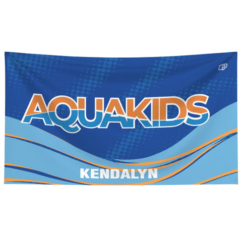 AQUAKIDS TOWEL KENDALYN - Microfiber Swim Towel