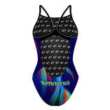 Mackenzie Rainbows - Skinny Strap Swimsuit