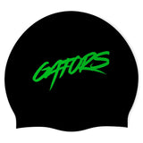 Woodbine Gators - Swimoutlet PO2943-0139 (BLK/01) - Wrinkle-Free Silicone Swimming Cap