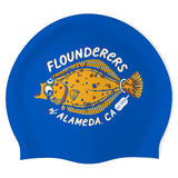 Crown Beach Flounderers - Swimoutlet PO 26571178 (RBL/03) - Wrinkle-Free Silicone Swimming Cap