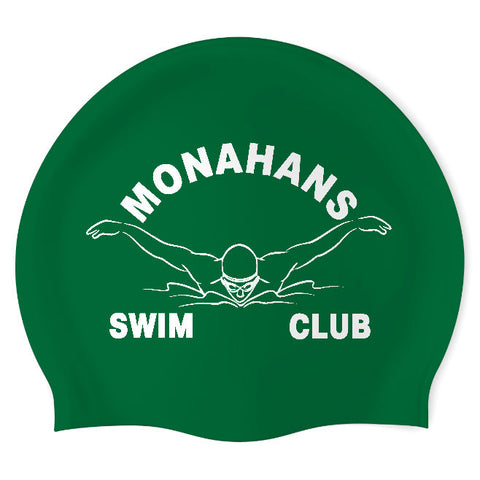 Monahans HS Swim Team - Swimoutlet PO25862625 (DGR/01) - Wrinkle-Free Silicone Swimming Cap