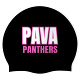 PAVA Panthers - Swimoutlet PO19115037 (BLK/04) - Wrinkle-Free Silicone Swimming Cap