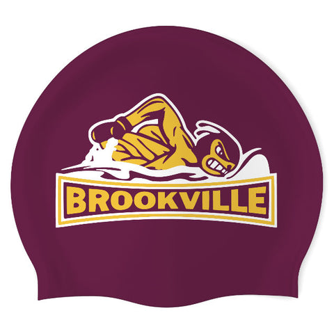 Brookville High School - Swimoutlet PO25627161 (CMA/02) - Wrinkle-Free Silicone Swimming Cap