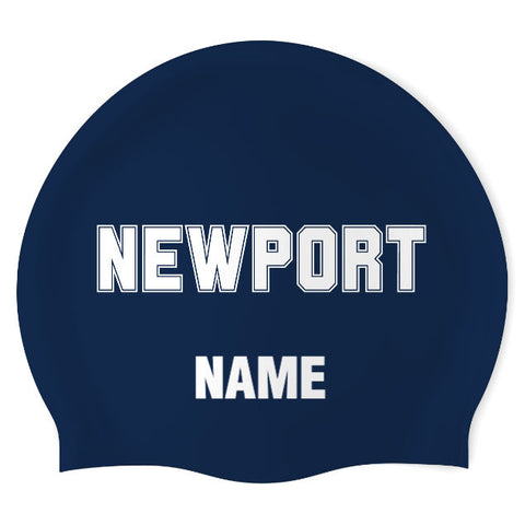 Newport Beach Swimming - Swimoutlet PO25434270 (NBL/01/P) - Wrinkle-Free Silicone Swimming Cap