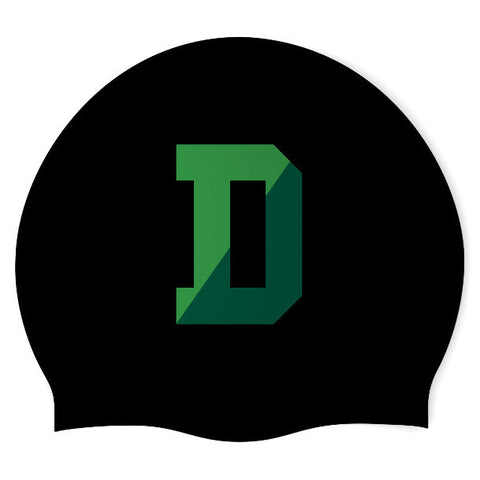 Deerfield Academy - Swimoutlet PO2943-0113 (BLK/02) - Wrinkle-Free Silicone Swimming Cap