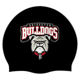 Bridgeton High School - Swimoutlet PO25655171 (BLK/04) - Wrinkle-Free Silicone Swimming Cap