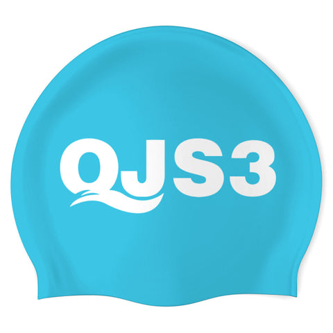 QJS3 - Meridian Otters - Swimoutlet PO22998066 (SKY/1) - Custom Silicon Swimcap