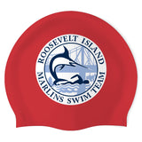 Roosevelt Island - Swimoutlet PO25508162 (RED/02) - Wrinkle-Free Silicone Swimming Cap
