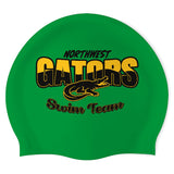 Northwest Swim Team Gators- Swimoutlet PO79274 (KEL/02) - Wrinkle-Free Silicone Swimming Cap