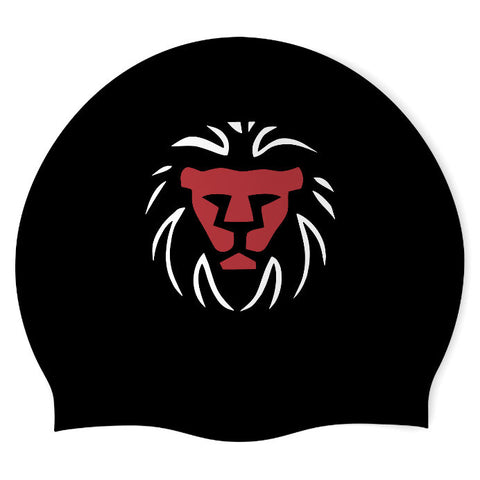 Heritage HS Swim Team - Swimoutlet PO25566480 (BLK/02) - Wrinkle-Free Silicone Swimming Cap
