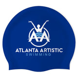 Atlanta Artistic - Swimoutlet PO25642475 (RBL/02) - Wrinkle-Free Silicone Swimming Cap