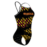Oxnard HS Girls Swim Name - Skinny Strap Swimsuit
