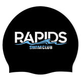 RAPIDS SWIM CLUB - Swimoutlet PO26461201 (BLK/02) - Wrinkle-Free Silicone Swimming Cap