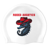 Rodeo Aquatics - Swimoutlet PO25980980 (WHT/03) - Wrinkle-Free Silicone Swimming Cap