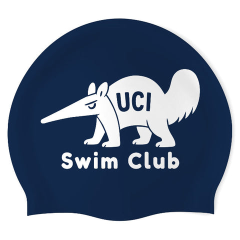 UCI SWIM CLUB - Swimoutlet PO25369595 (NBL/01) - Wrinkle-Free Silicone Swimming Cap