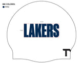 Lakers - Wrinkle-Free Silicone Swimming Cap