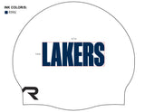 Lakers - Wrinkle-Free Silicone Swimming Cap