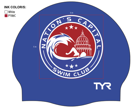 Nations Capital (RBL/02) - Classic Silicone Swimming Cap