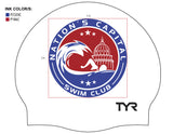 Nations Capital (WHT/02) - Classic Silicone Swimming Cap