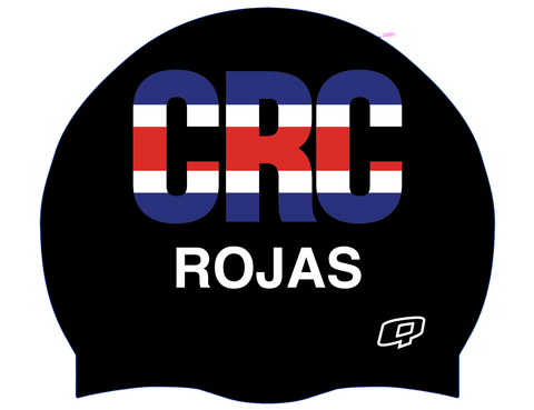 Costa Rica OW Rojas - Silicone Swimming Cap