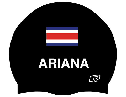 Costa Rica Ariana - Silicone Swimming Cap