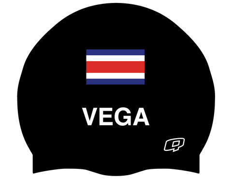 Costa Rica Vega - Silicone Swimming Cap