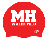 Mission Hills Red Cap - Silicone Swimming Cap
