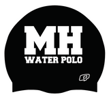 Mission Hills Black Cap - Silicone Swimming Cap