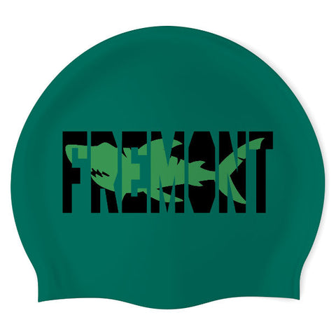Harith Aleem - Swimoutlet PO14272 (DGR/02) - Wrinkle-Free Silicone Swimming Cap