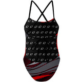 Calgary Swordfish - Tieback One Piece Swimsuit