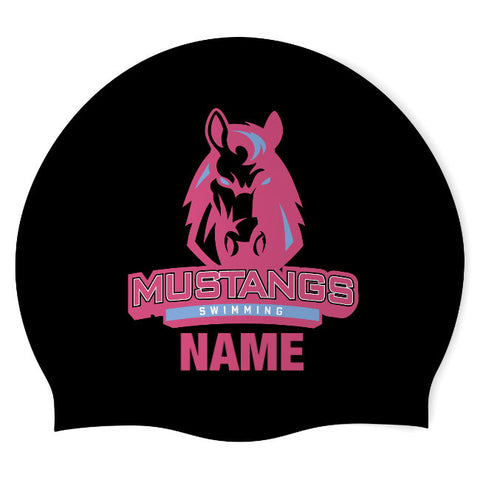 Muhlenberg County - Swimoutlet PO25642329 (BLK/03/P) - Wrinkle-Free Silicone Swimming Cap