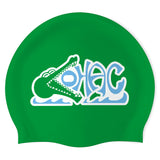Orchard Hills Athletic Club Gators - Swimoutlet PO26205557 (KEL/02) - Wrinkle-Free Silicone Swimming Cap