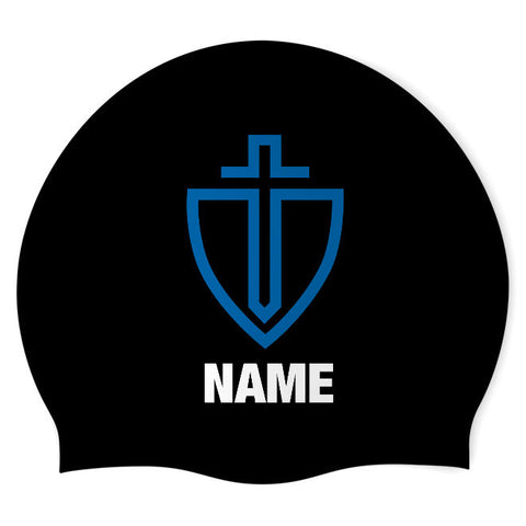 Kapaun HS - Swimoutlet PO24595050 (BLK/01/P) - Wrinkles Free Silicone Swimming Cap