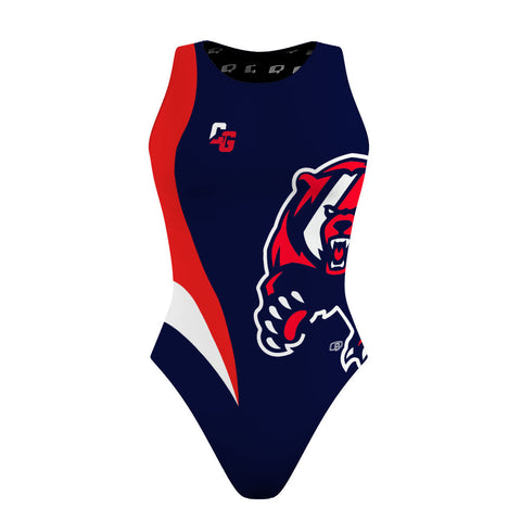 US Coast Guard Academy - Women's Waterpolo Swimsuit Classic Cut