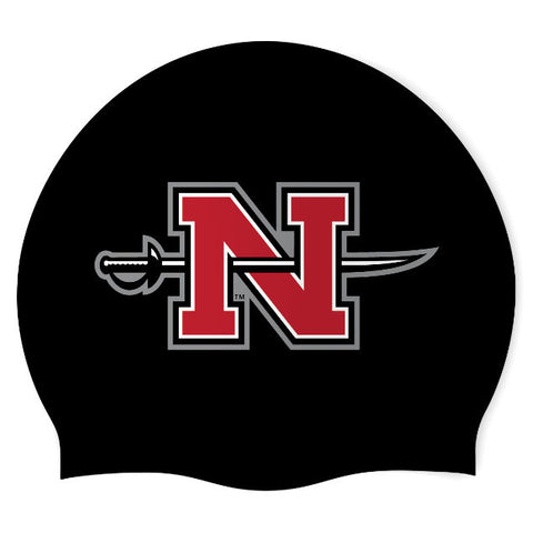 Nicholls Swim Club - Swimoutlet PO62097 (BLK/03) - Wrinkle-Free Silicone Swimming Cap