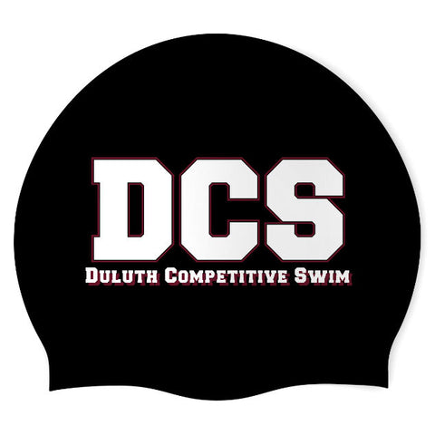 UMD Competitive Swimming Club - Swimoutlet PO 25619047 (BLK/02) - Classic Silicone Swimming Cap
