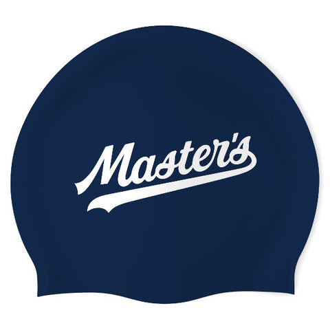 The Masters University - Swimoutlet PO25429361 (NBL/01) - Wrinkle-Free Silicone Swimming Cap
