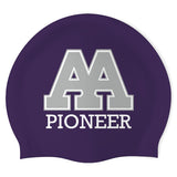 Pioneer Men's Swim and Dive - Swimoutlet 25651760 (PUR-02) - Wrinkle-Free Silicone Swimming Cap