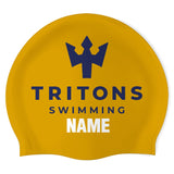 Seville Country Club Sharks - Swimoutlet PO25658155 (MGL/01/P) - Wrinkle-Free Silicone Swimming Cap