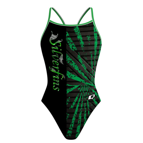 Shellbrook Silverfins TAS - Skinny Strap Swimsuit