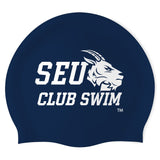 St. Edwards University Swim Club - Swimoutlet PO77123 (NBL/01) - Wrinkle-Free Silicone Swimming Cap