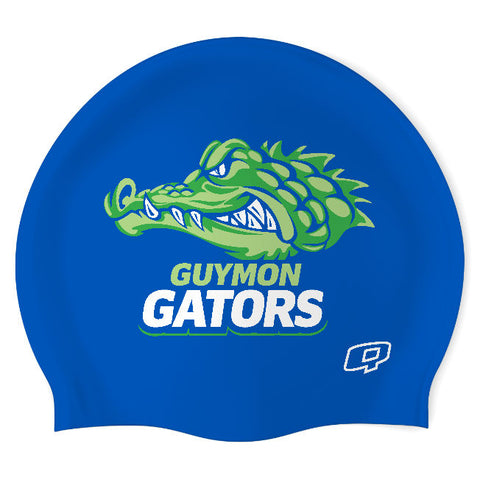 Guymon Gators (RBL/03) - Wrinkle-Free Silicone Swimming Cap