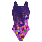 Go Capital (Disco Theme) - Classic Strap Swimsuit